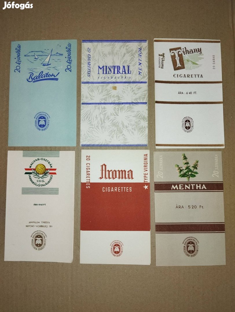 Cigaretta papír gyűjtemény