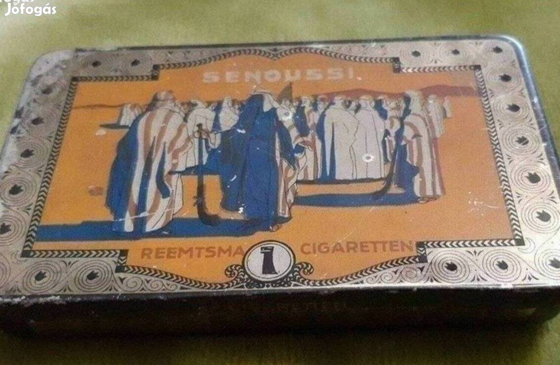 Cigarettás antik doboz