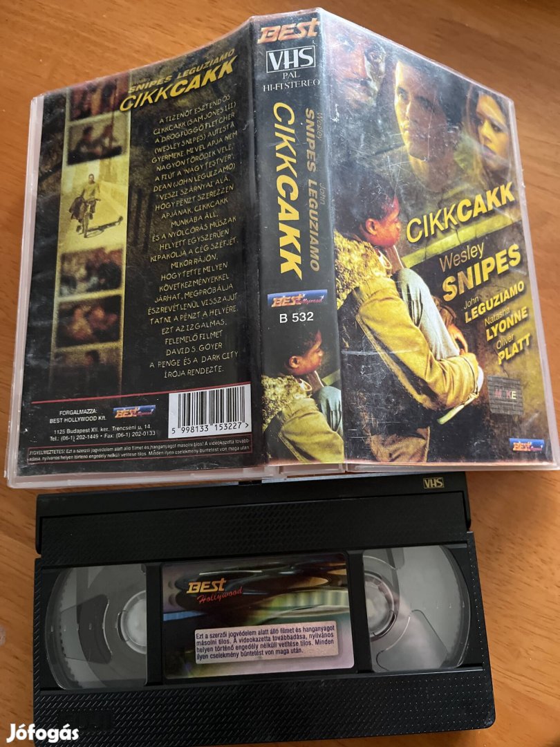 Cikkcakk vhs.   