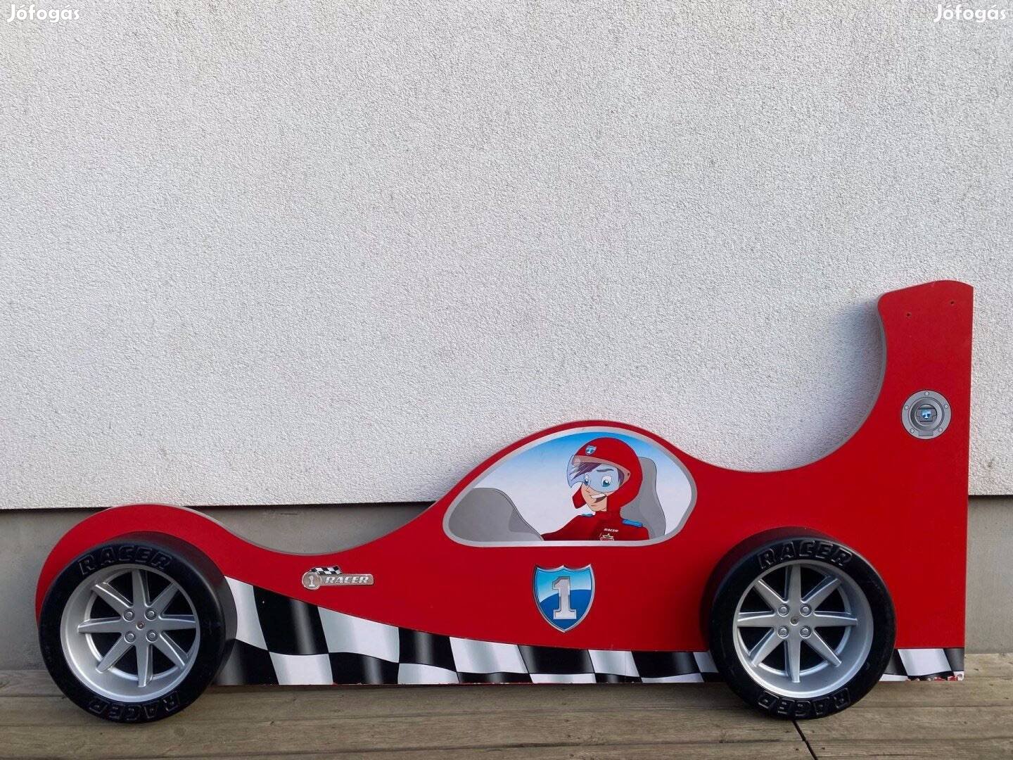 Cilek Racer Autóságy Eladó szép állapotban, piros (90x190 Cm)
