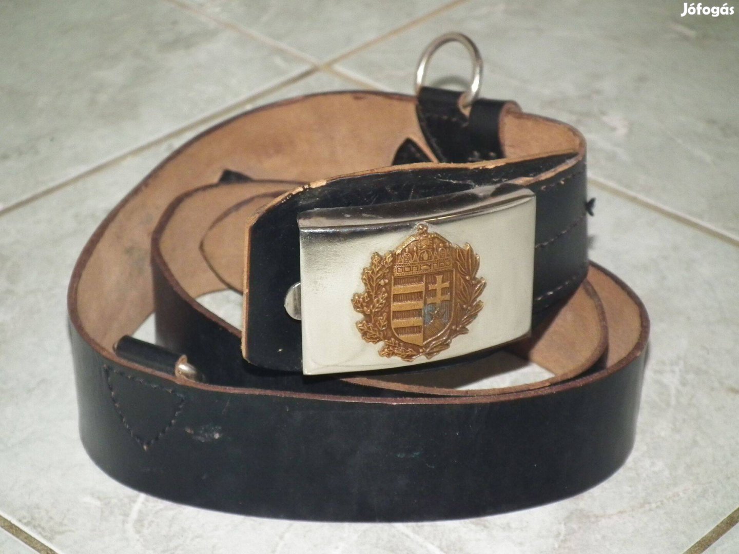 Címeres Antantszíj katonai rendőrségi öv derékszíj nr.7