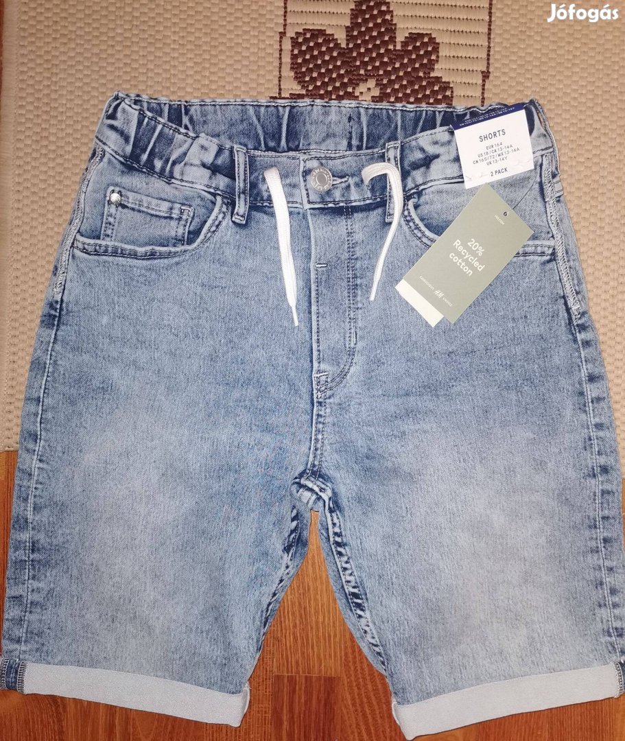 Címkés H&M 164 farmer rövidnaci