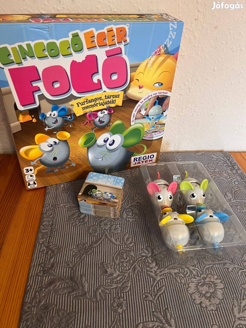 Cincogó egérfogó társasjáték
