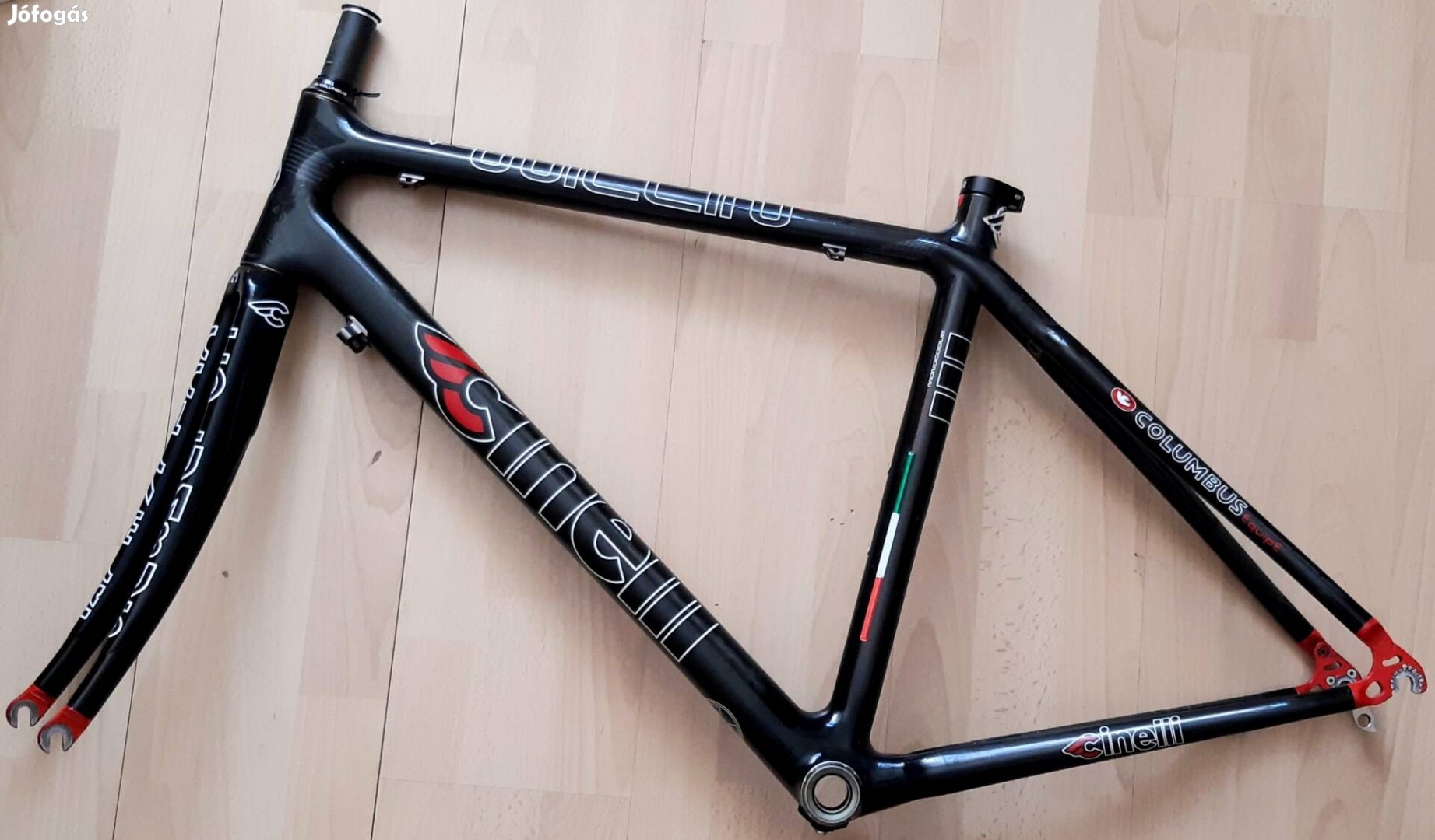 Cinelli Willin karbon országúti vázszett. Szép állapotú! M