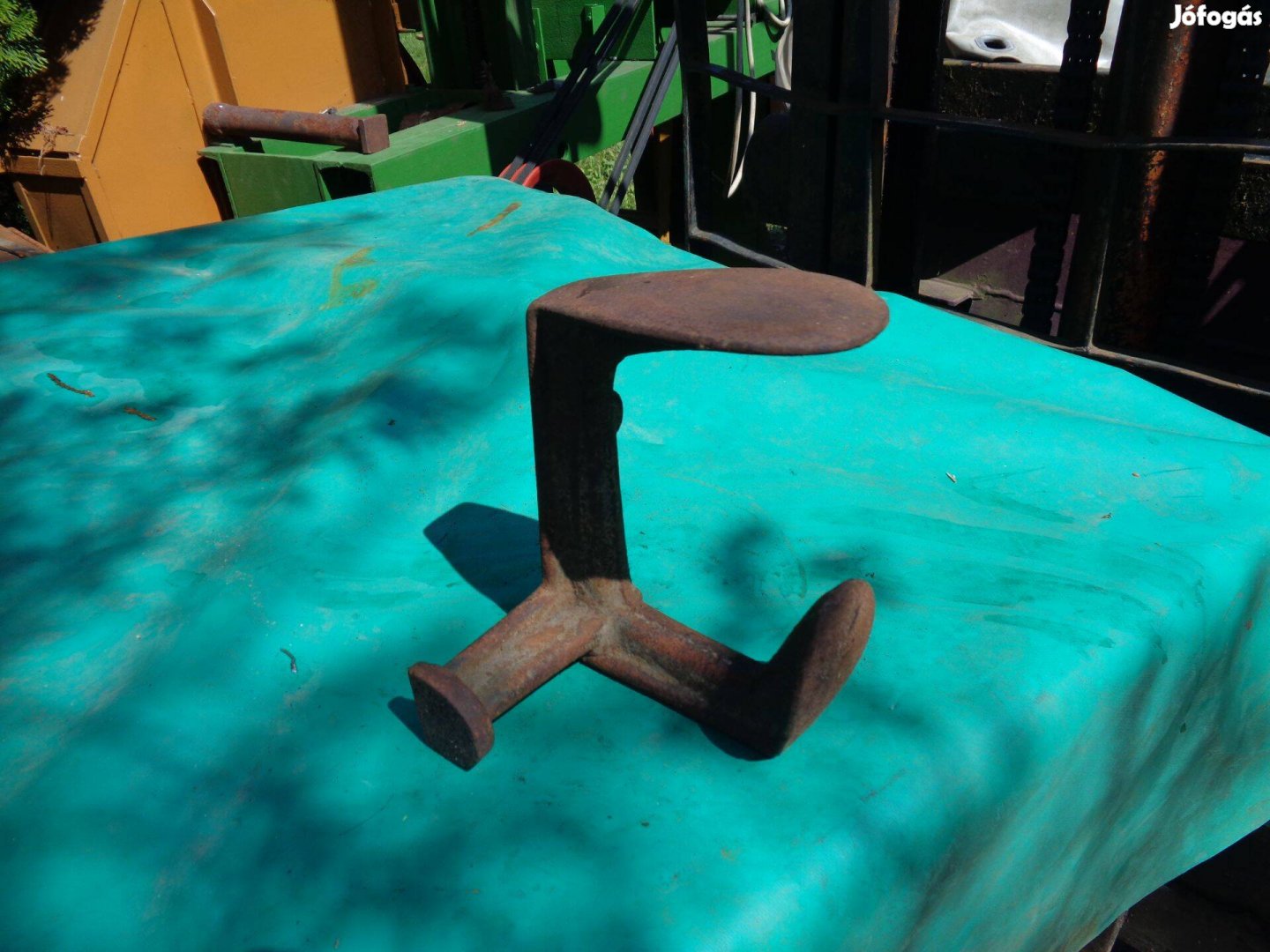 Cipész samfa, kaptafa suszter vas szerszám