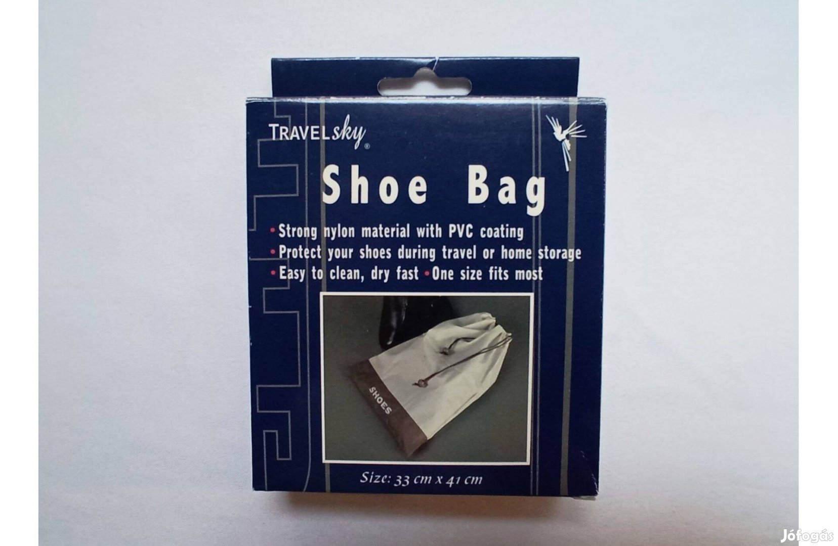 Cipő tároló húzózsinórral, sportoláshoz, utazáshoz Méret 33