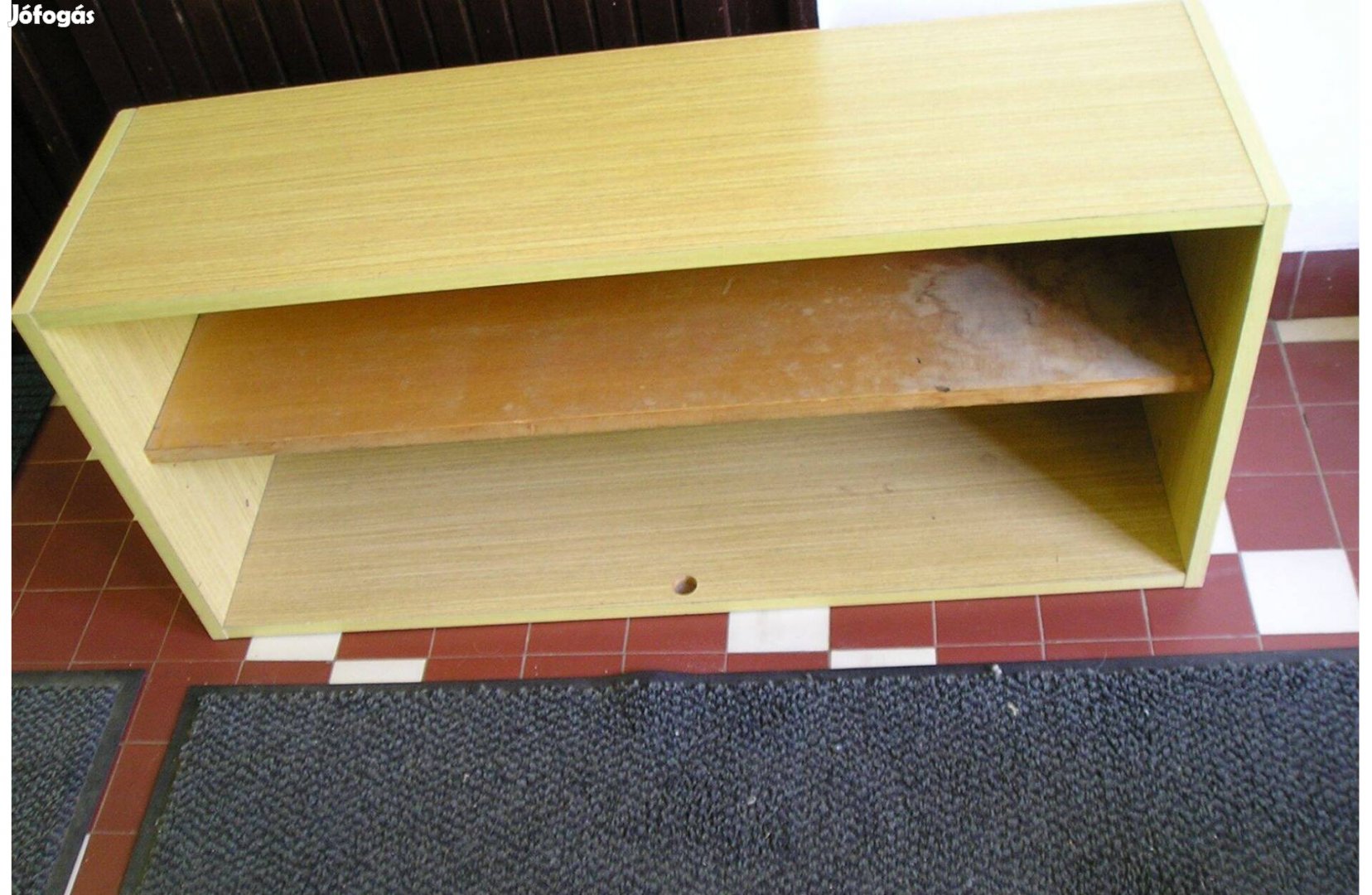 Cipőspolc fából 102 x 46 x 30 cm