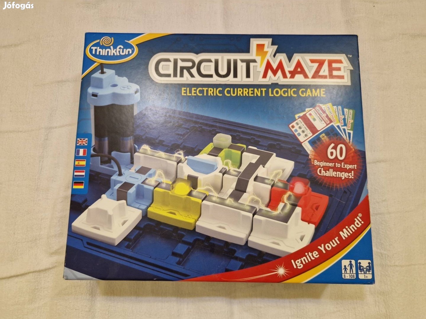 Circuit maze logikai játék társasjáték