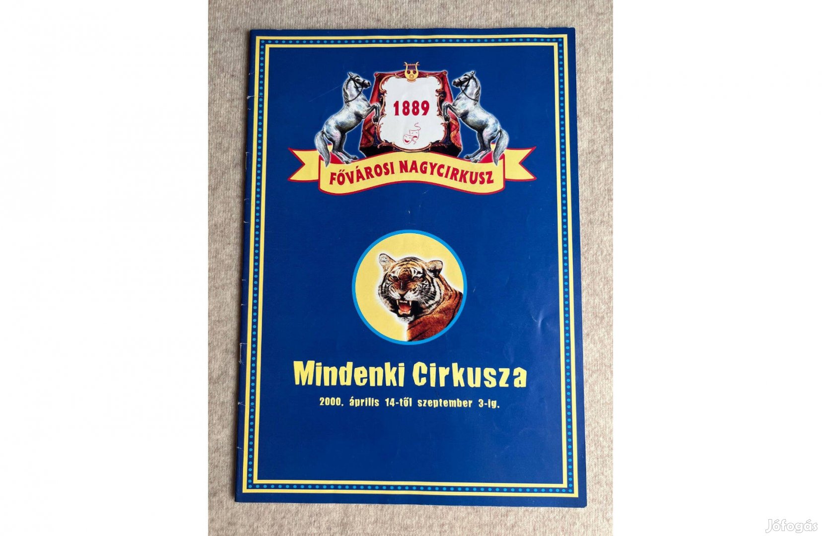 Cirkuszi műsorfüzet - Mindenki cirkusza 2000