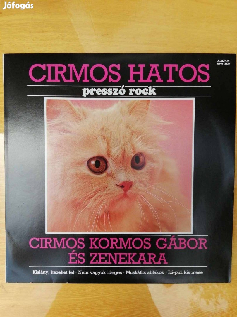 Cirmos hatos/pressó rock hanglemez