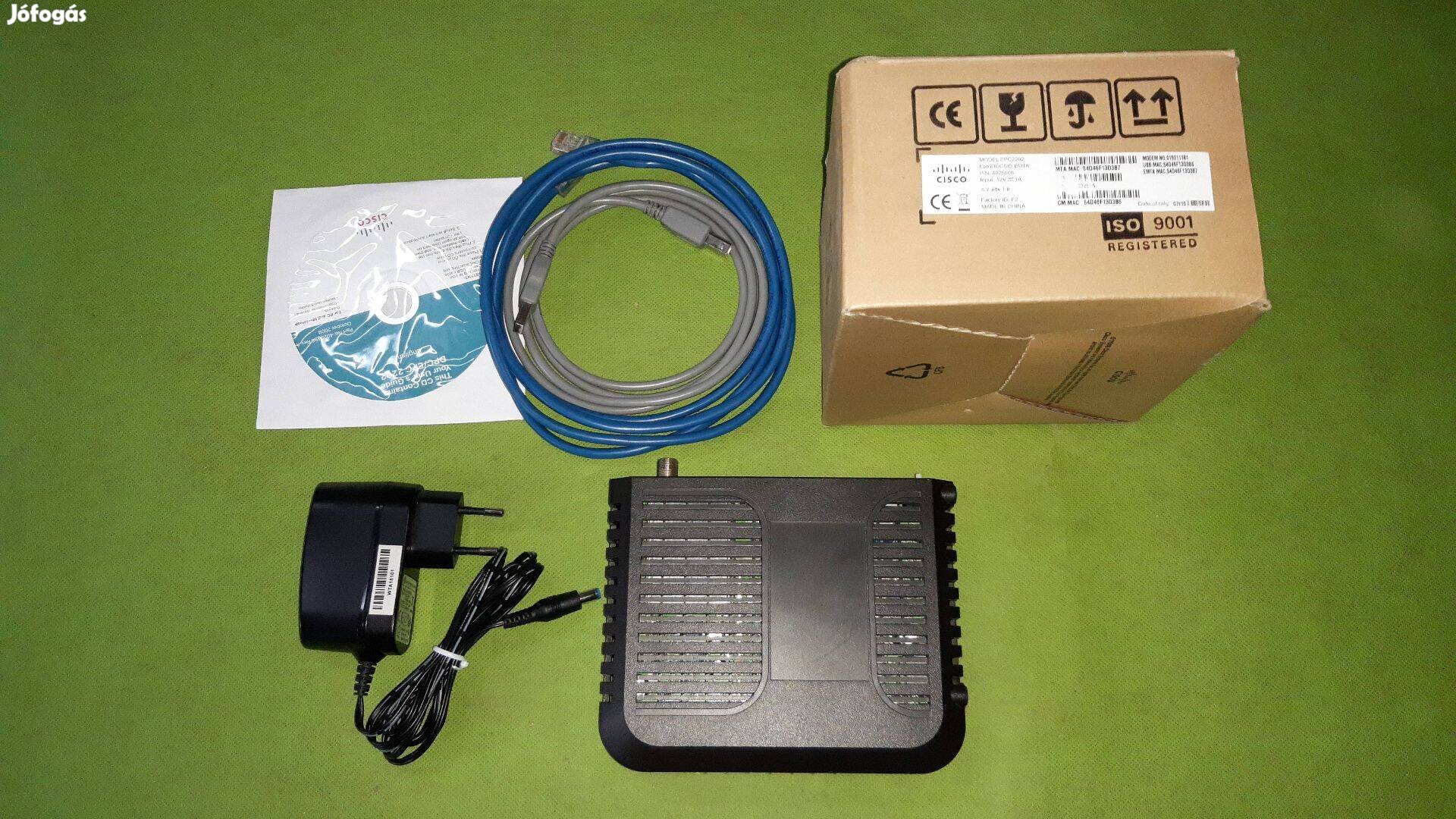 Cisco EPC2202 VOiP kábelmodem modem