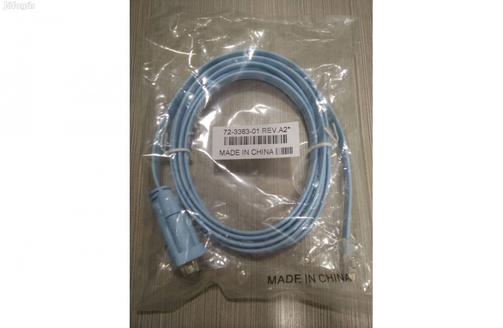 Cisco RS232-RJ45 konzol kábel, nem használt