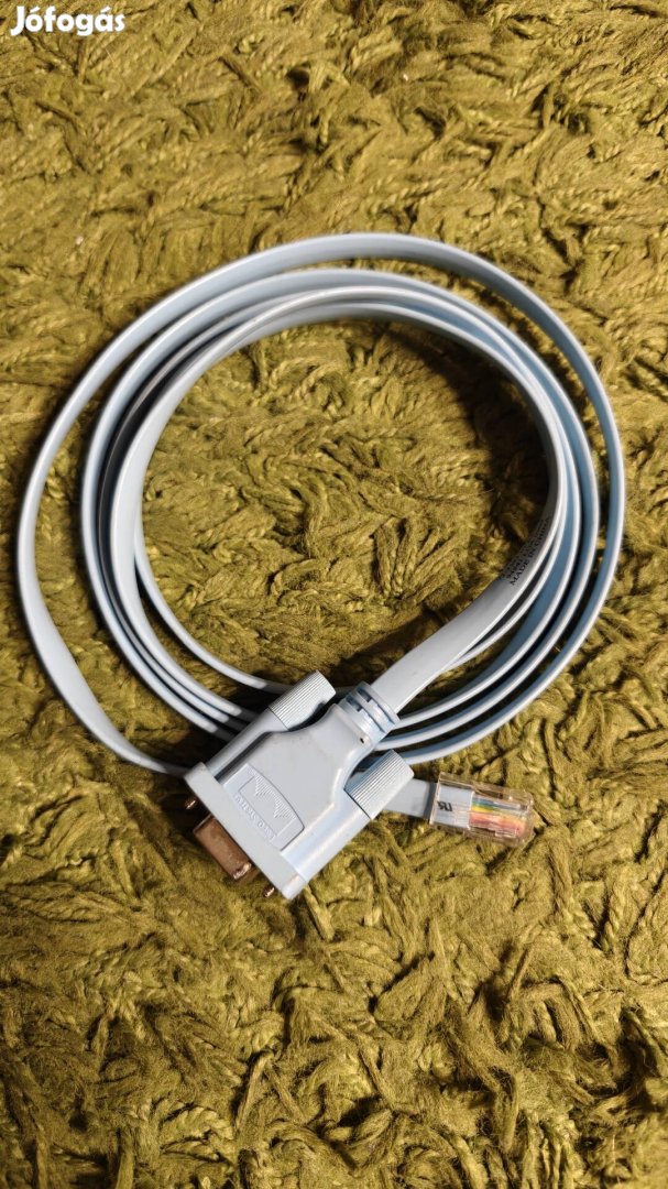 Cisco konzol kábel Rj45-Rs232 1,8m