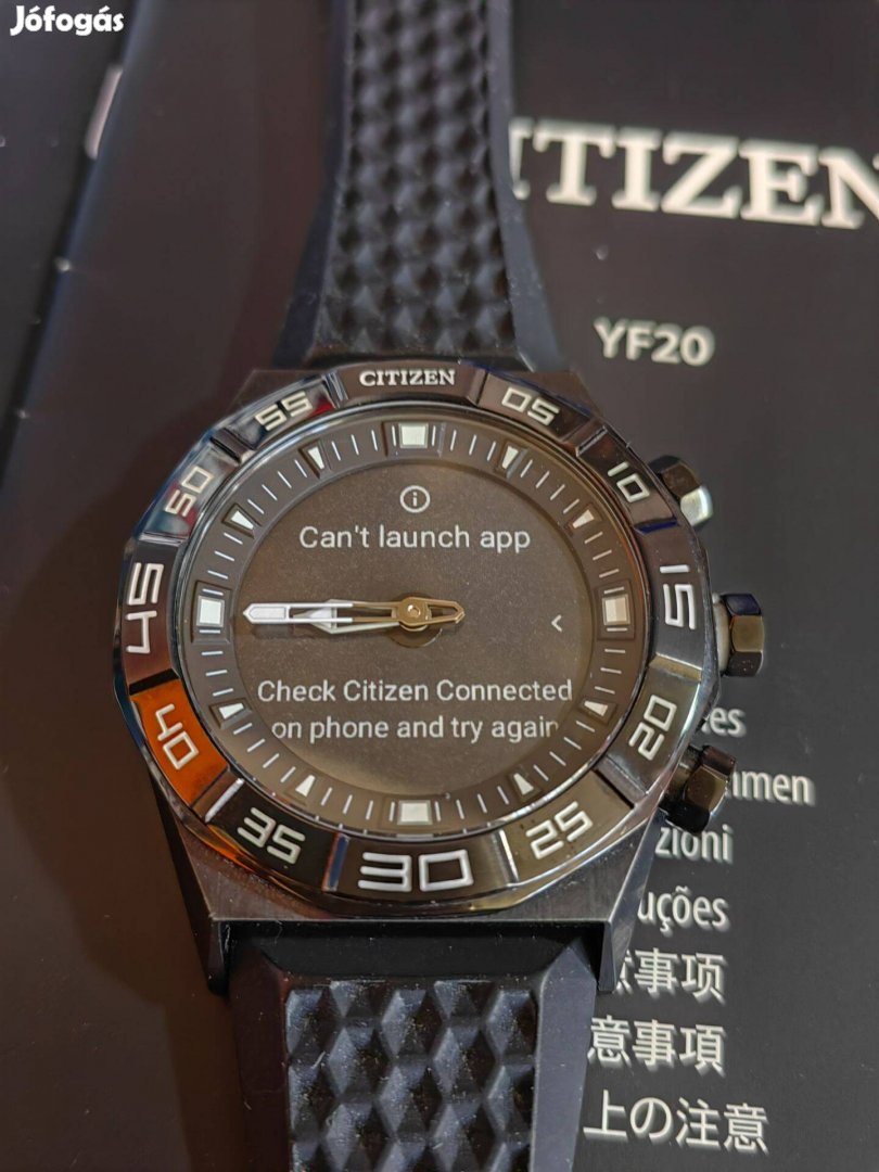 Citizen CZ Smart Hybrid Jx1005-00E férfi okosóra Új