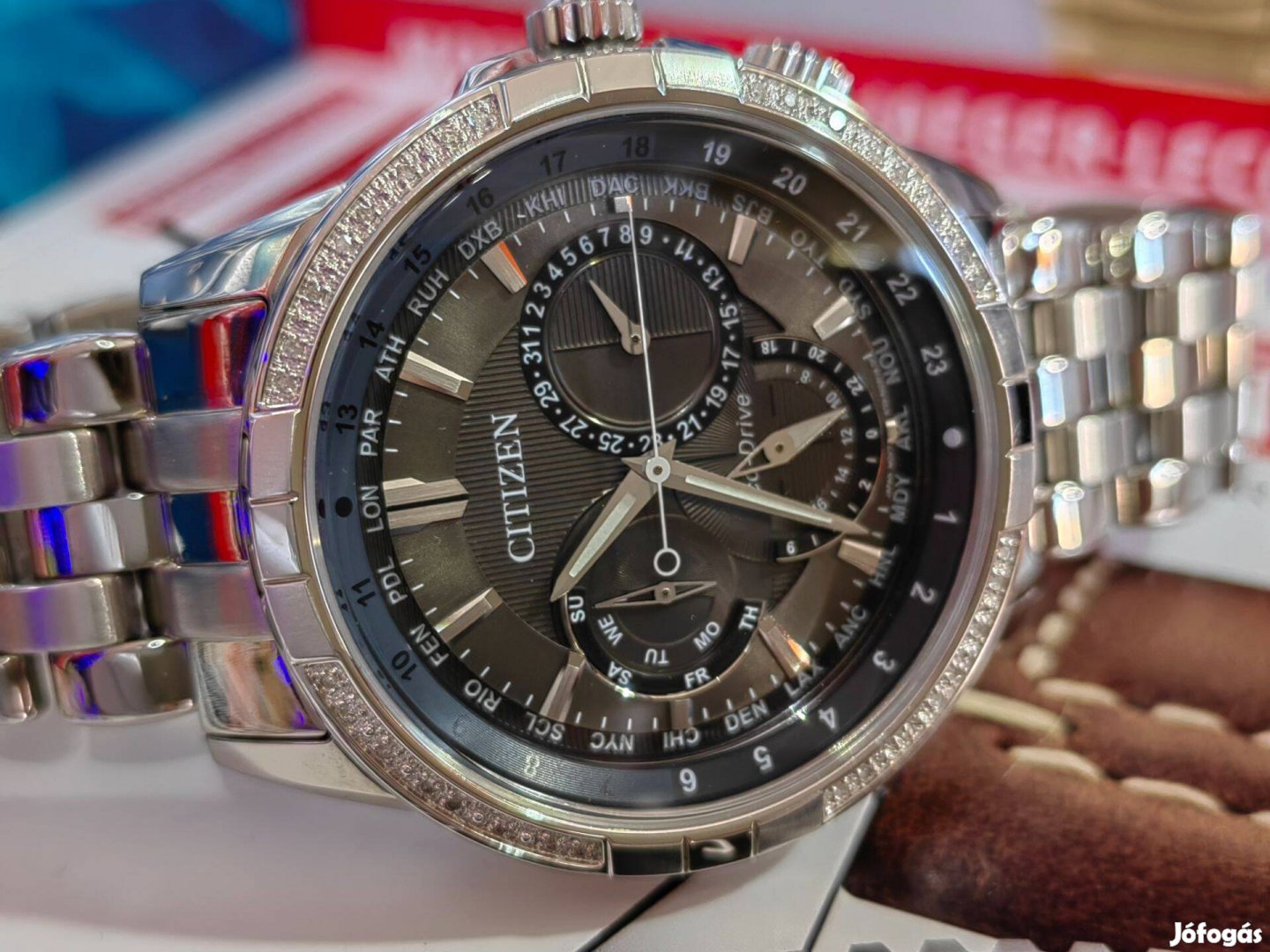 Citizen Diamond Eco-Drive férfi karóra Új 2 év garanciával