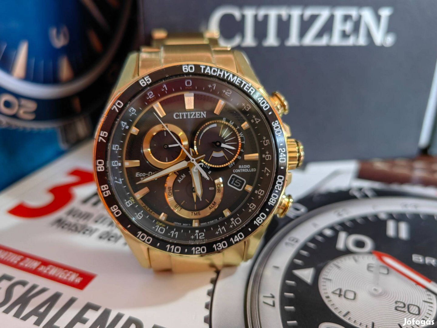 Citizen ECO Drive Radio Controlled CB5912-50E férfi karóra