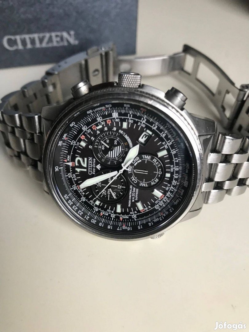 Citizen Eco-Drive Promaster Sky.Rádió kontrolled.Komplett szett