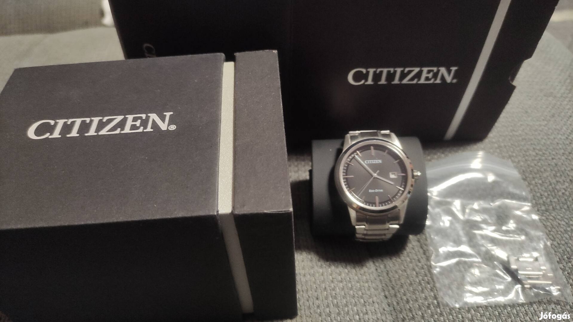 Citizen Eco-Drive napelem számlapos férfi elegáns karóra Ecodrive