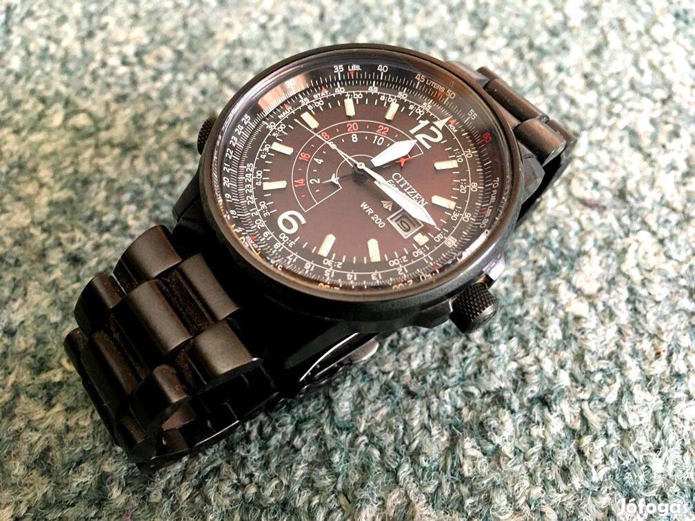 Citizen Night-Hawk Black Eco-Drive ( Top Gun )