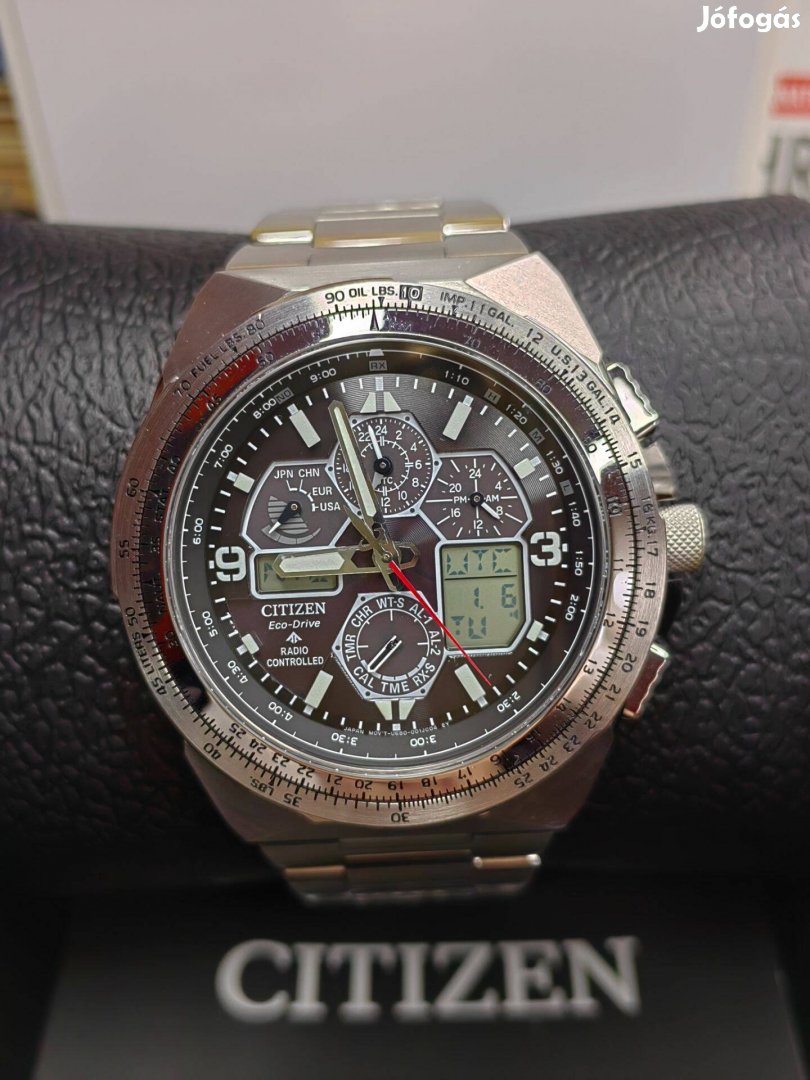 Citizen Promaster Air Skyhawk GMT ECO Drive Radio