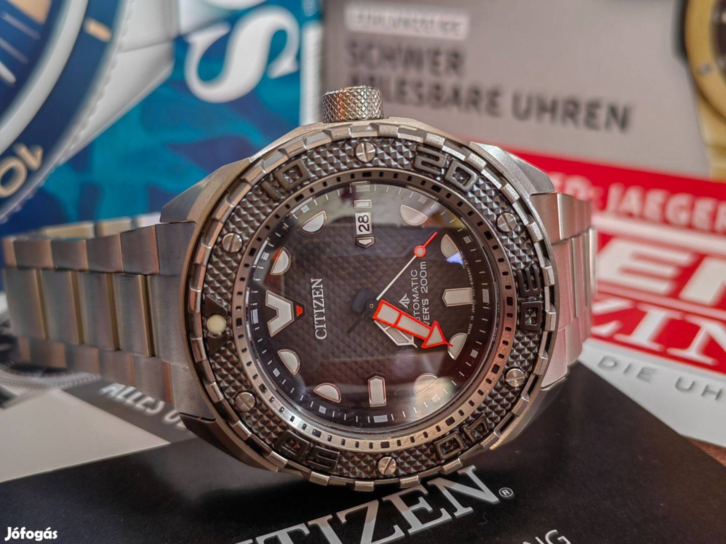 Citizen Promaster Marine NB6004-83E automata férfi karóra Vadonatúj