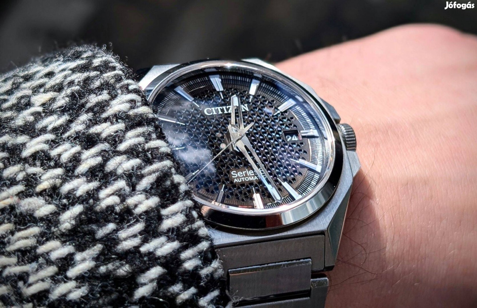 Citizen Series 8 NA1010-84X acél sportóra full set