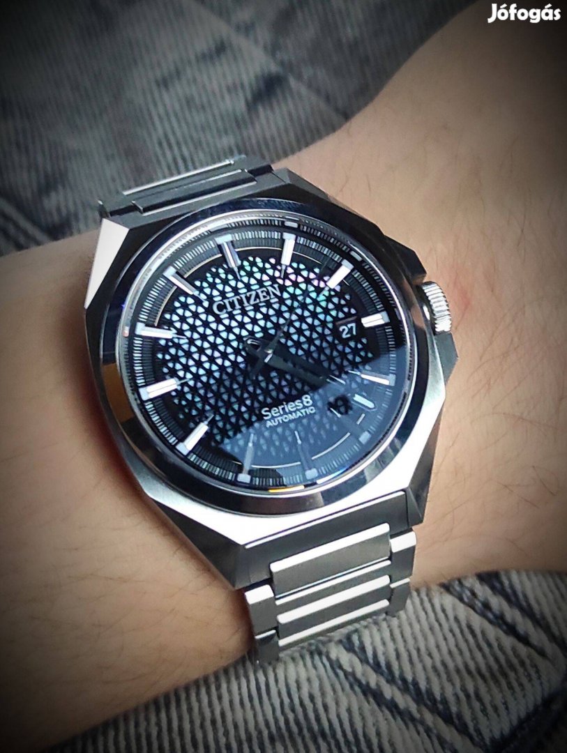 Citizen Series 8 NA1010-84X acél sportóra full set