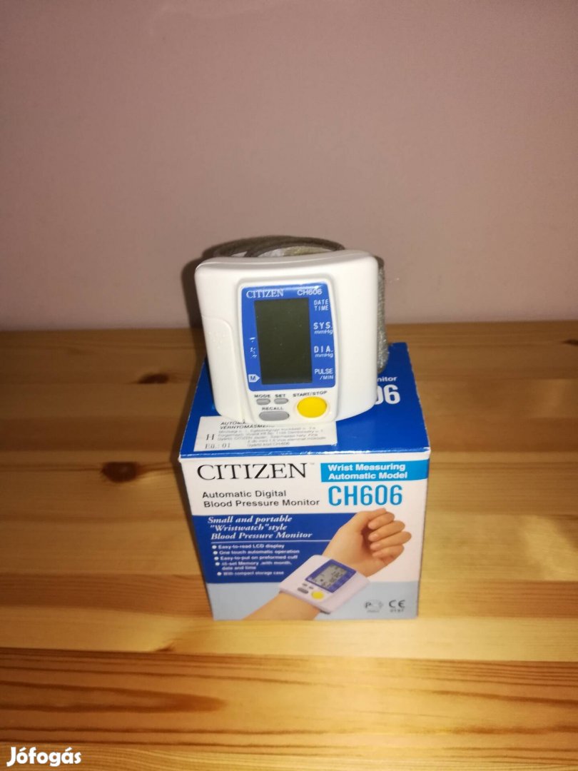Citizen vérnyomásmérő eladó. 