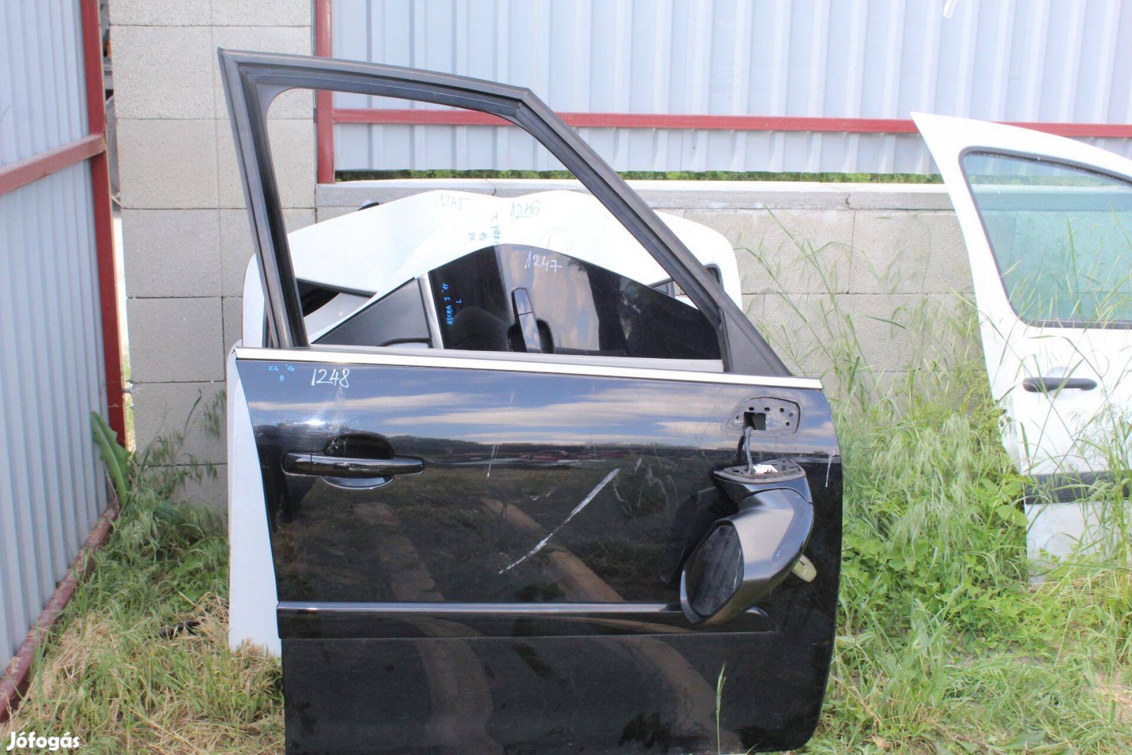 Citroën C4 Picasso I jobb első ajtó komplett(1248.)