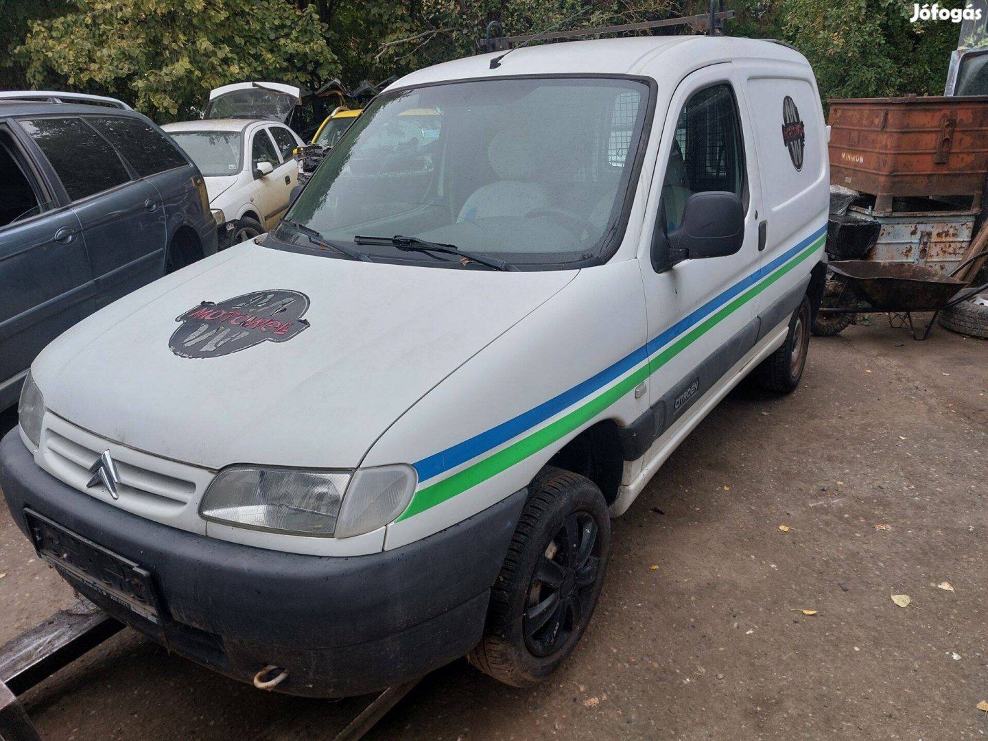 Citroeb Berlingo 1 karosszéria elemei