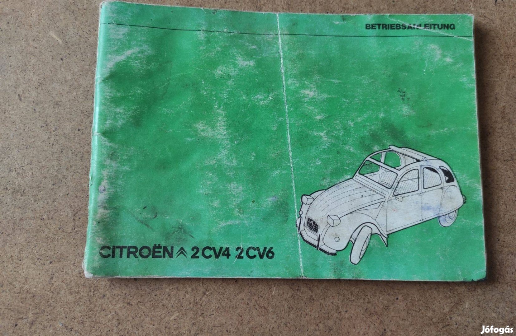 Citroen 2 CV4 - 2 CV6 kezelési utasítás