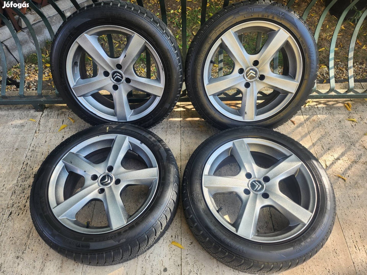 Citroen 4x108 R17 4*108 17" alufelni téligumival 