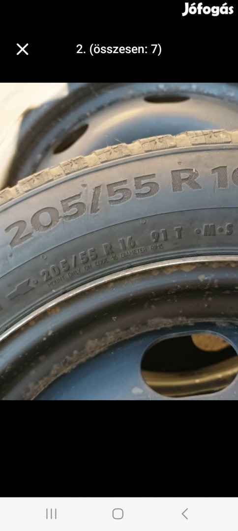 Citroen 4x108 jukosztású téli kerekgarnitúra 