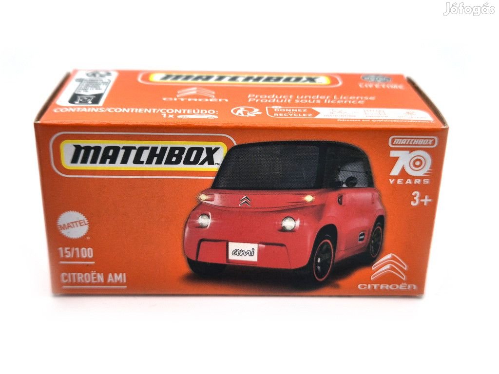 Citroen AMI - 15/100 - Matchbox - 1:64