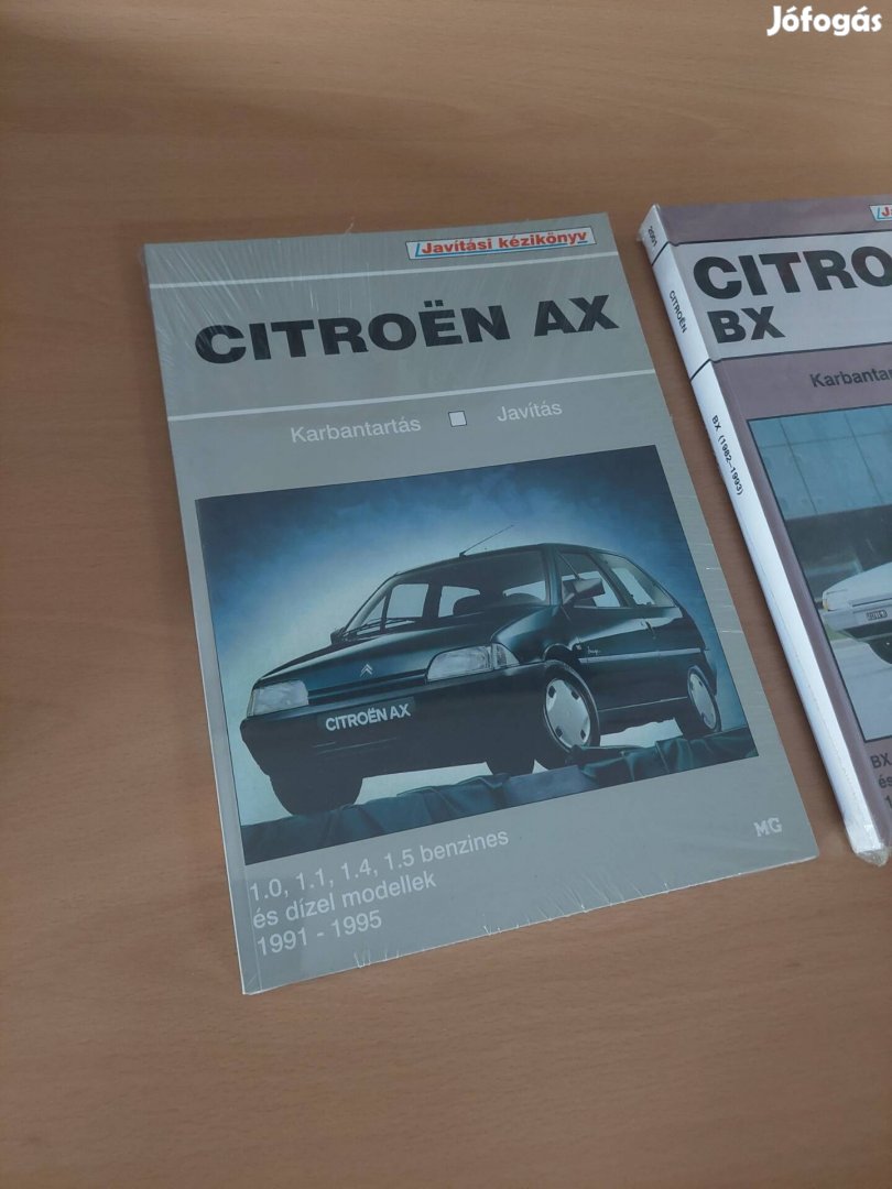 Citroen AX Citroen BX javítási kézikönyv 