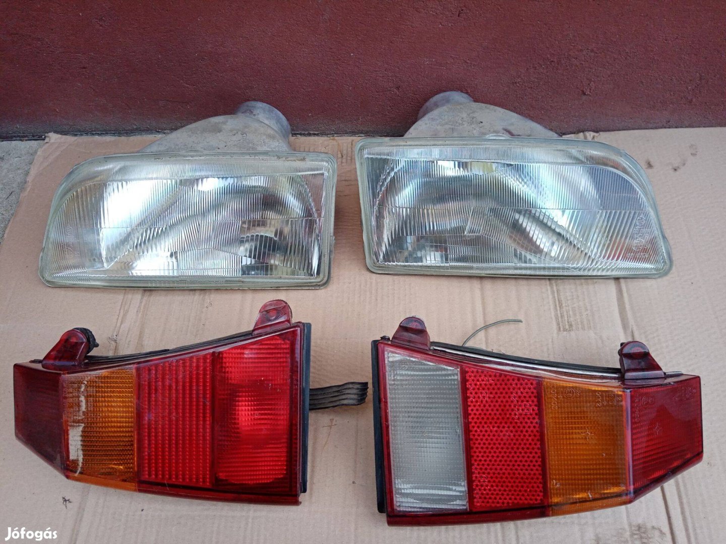 Citroen Ax fényszóró első lámpa hátsó lámpa