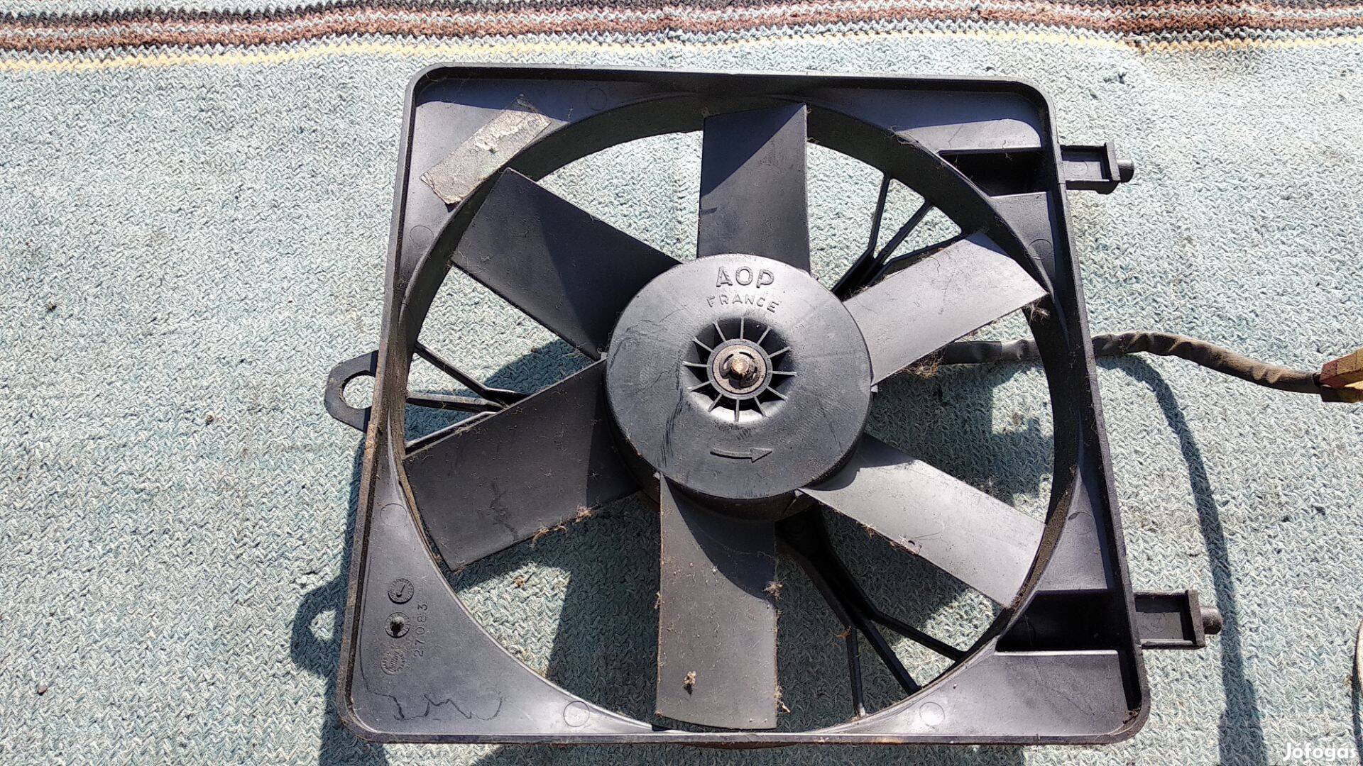 Citroen BX hűtőventilátor Gyári cikkszáma 27083