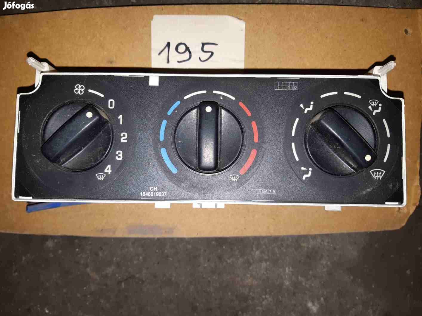 Citroen Berlingo 02-08 Fűtéskapcsoló