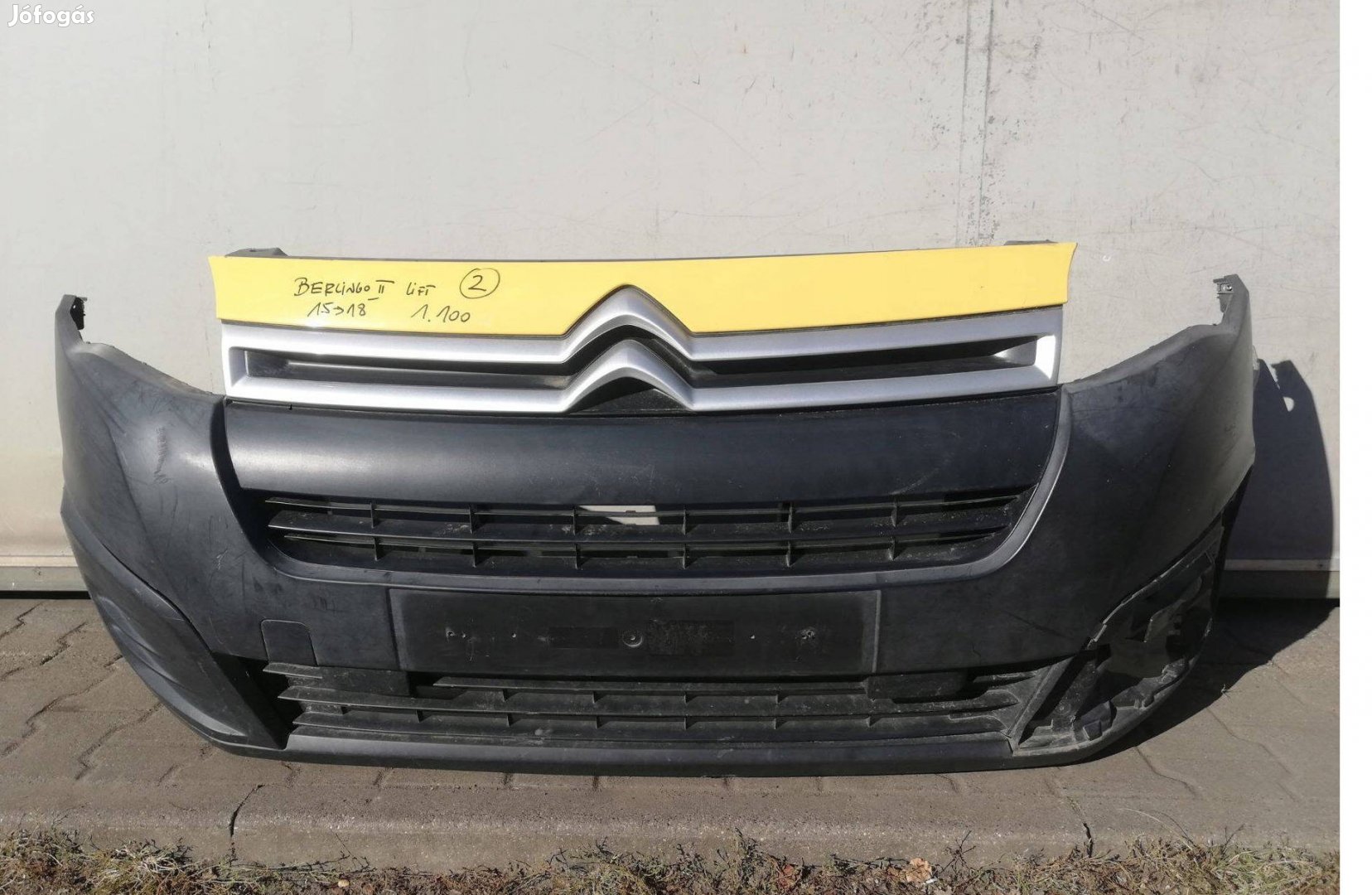 Citroen Berlingo 2 facelift tgk. első lökhárító 2015-
