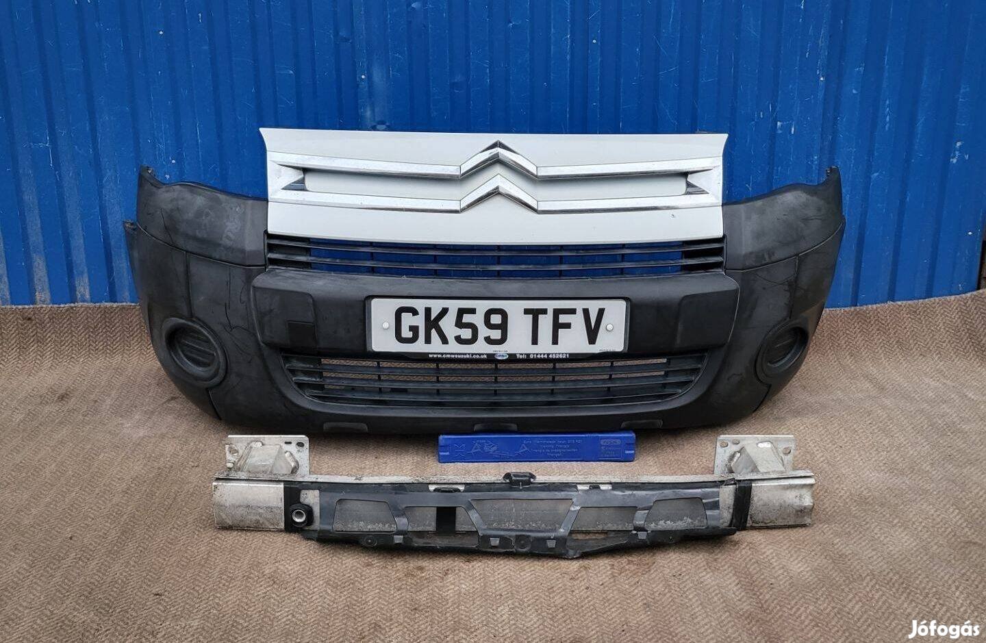 Citroen Berlingo Partner II 2 2008- 9681145780 első lökhárító merevítő