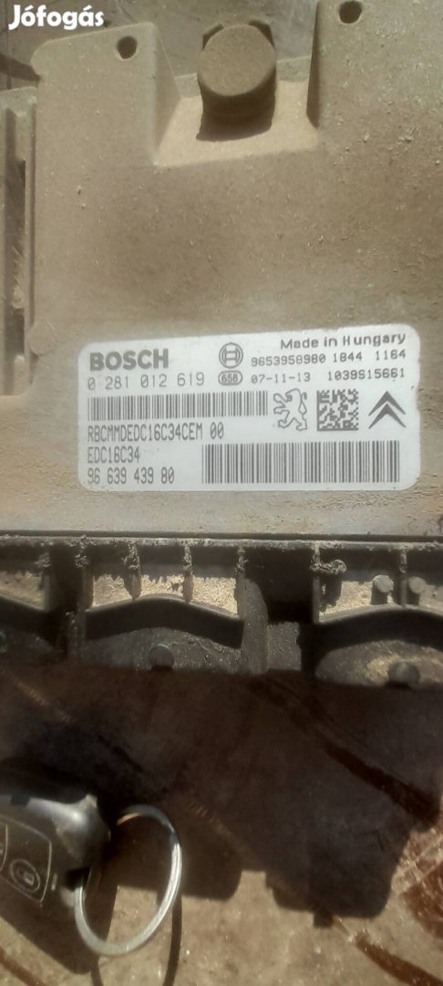 Citroen Berlingo Peugeot partner 1.6 HDI motorvezérlő 0281012619