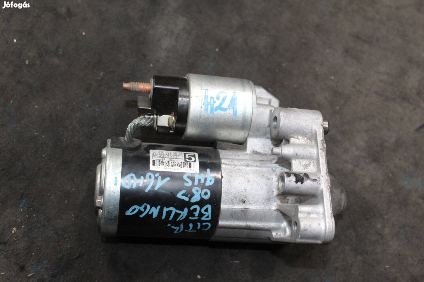 Citroen Berlingo / Peugeot 206 1.6HDI 2008- önindító M000T22471(421)