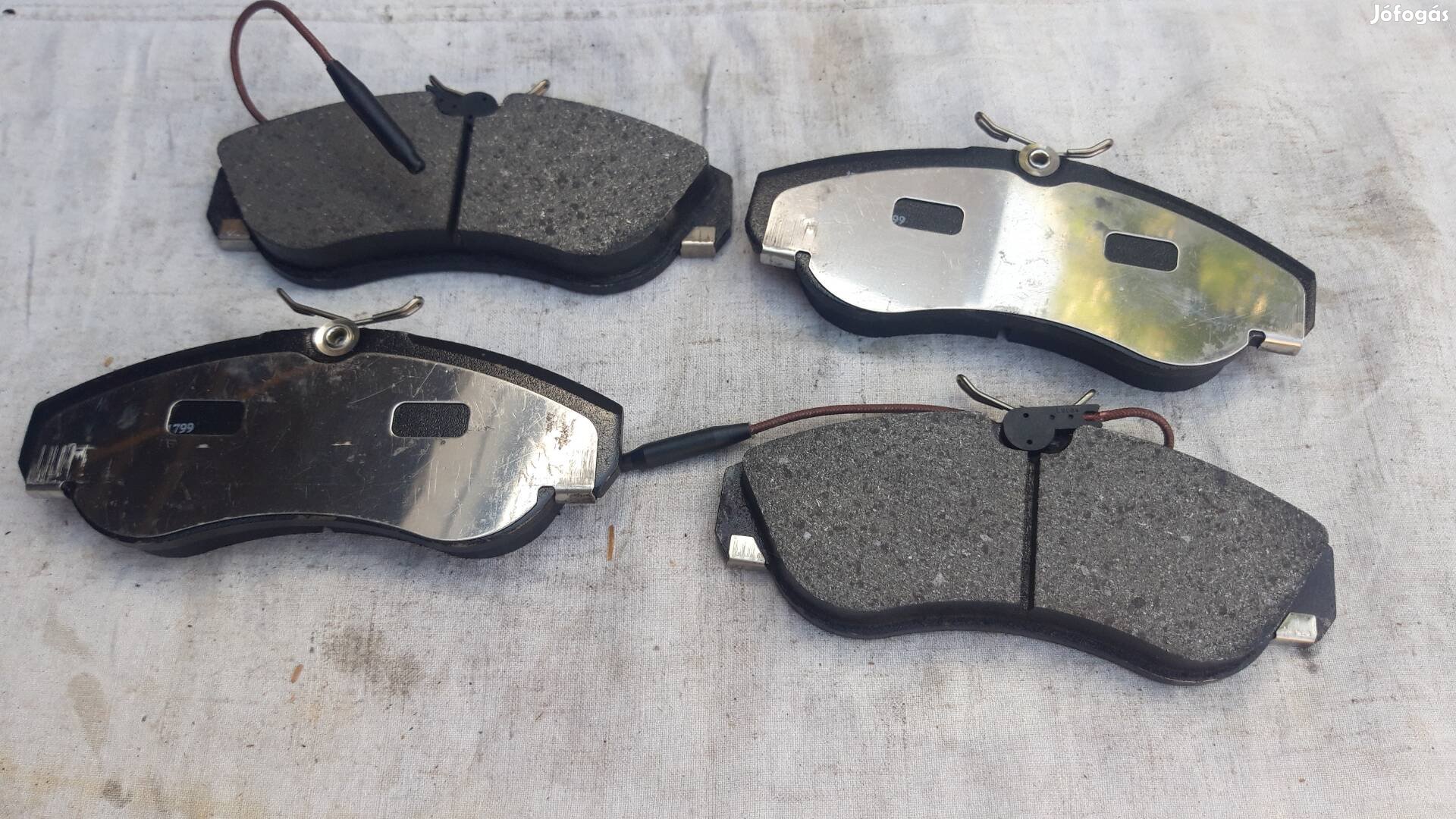 Citroen C25,C35 első tárcsafékbetét garn 1998ig 