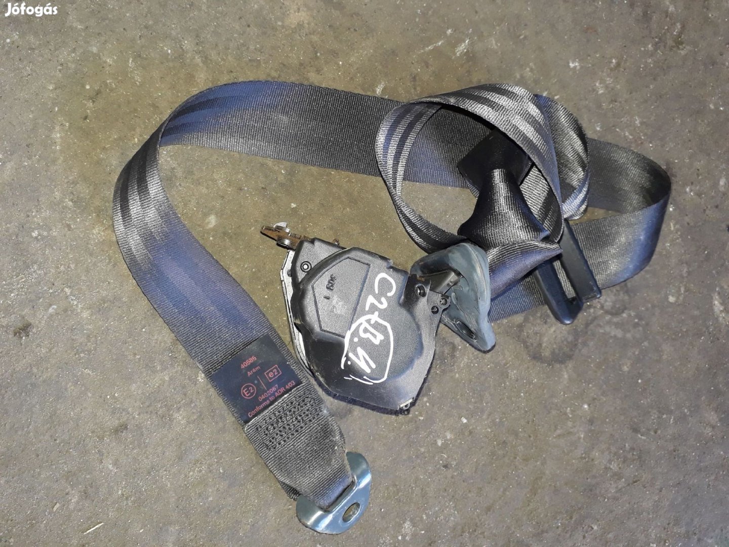 Citroen C2 Bal Hátsó Biztonsági Öv