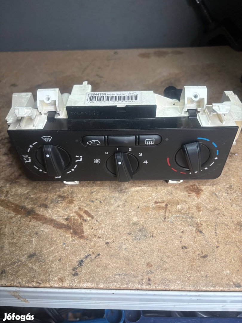 Citroen C2 C3 fűtéskapcsoló nem klimás