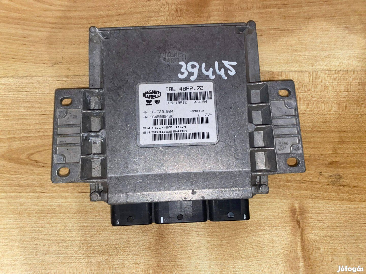 Citroen C3 1.1 motorvezérlő ECU 9645989480 9648568480