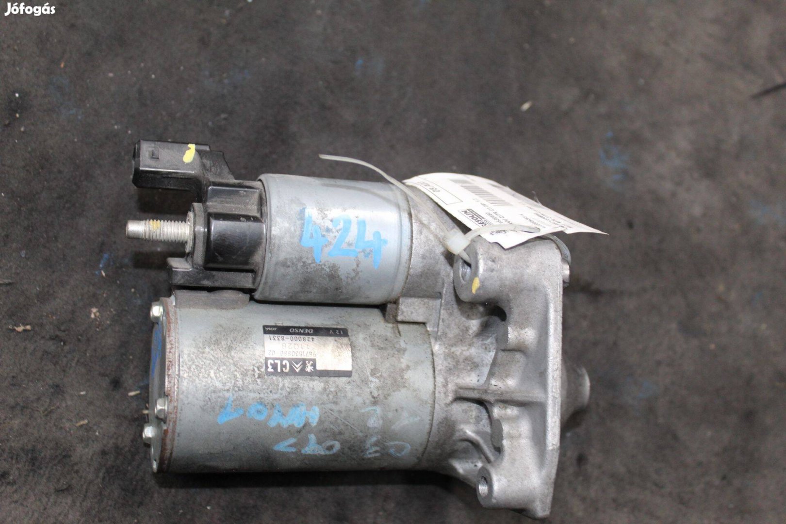 Citroen C3 1.2 2009 önindító 9671530880 (424)