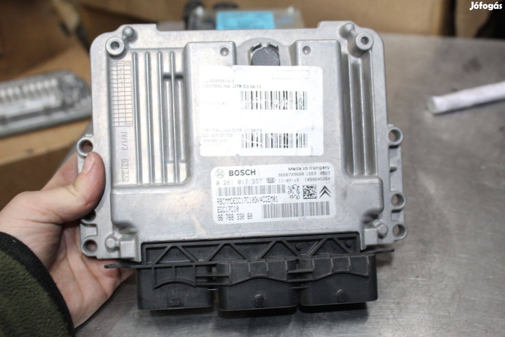 Citroen C3 2009-13 1.4HDI motorvezérlő (9666729680)