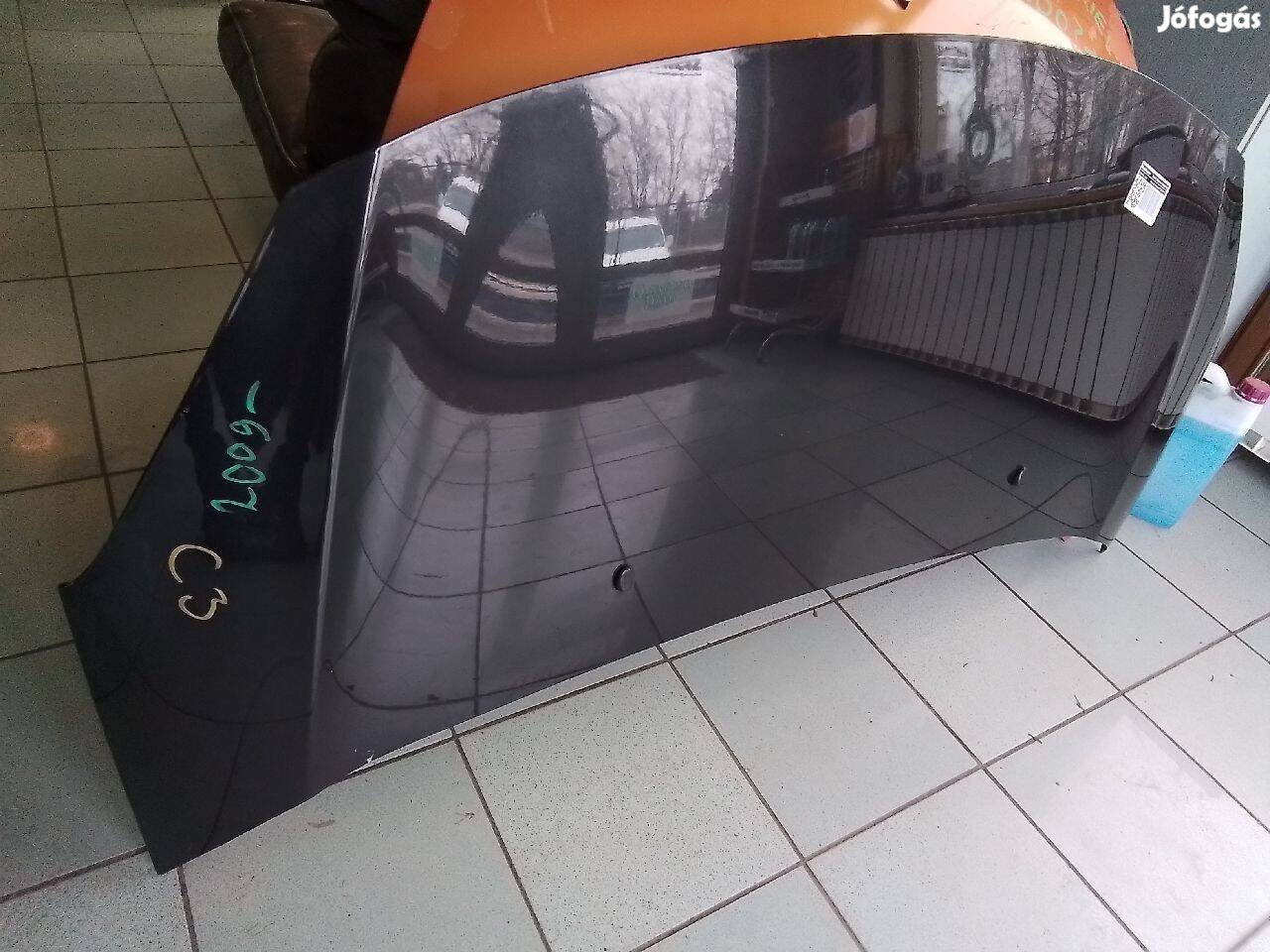 Citroen C3 2009- Motorháztető, lökhárító, ajtó, sárvédő, tükör