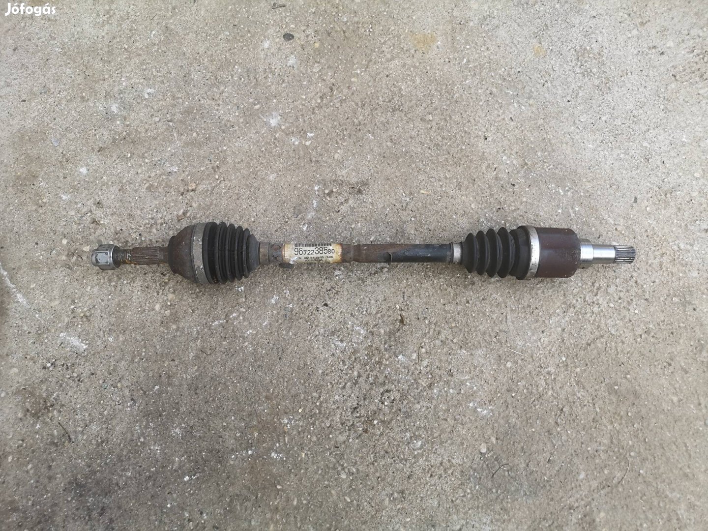 Citroen C3 II Ds3 1.4 vti bal féltengely 9672238580